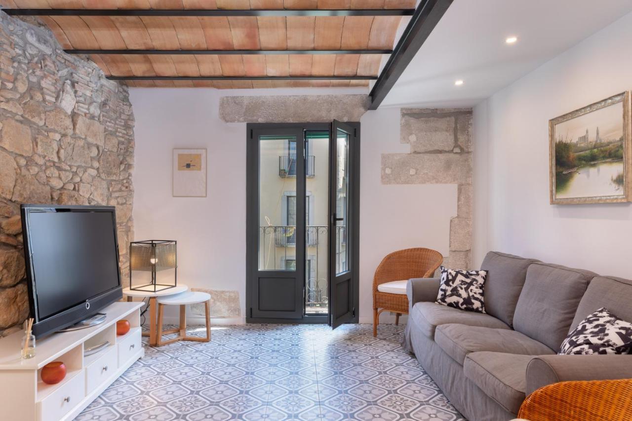 Flateli Rambla 5 3-1 Appartement Gerona Buitenkant foto