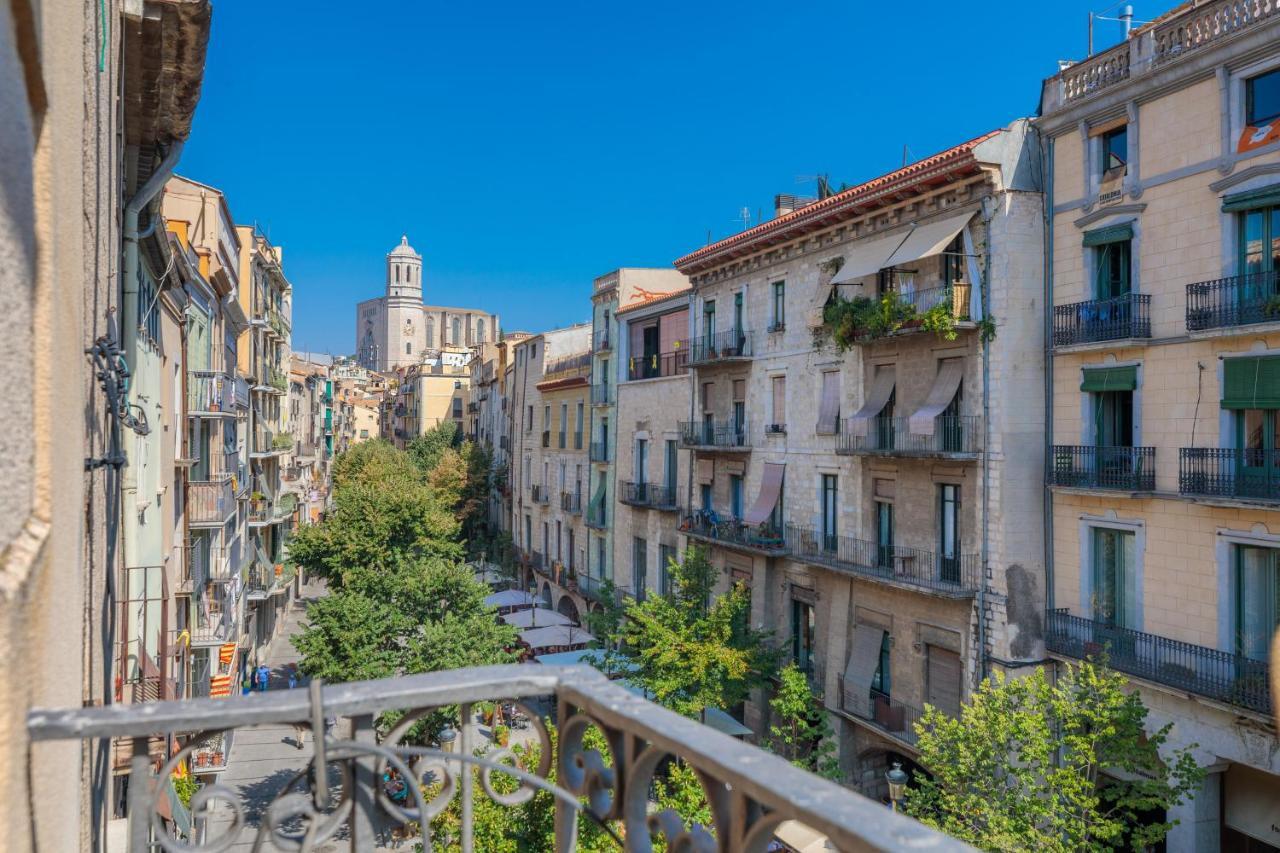 Flateli Rambla 5 3-1 Appartement Gerona Buitenkant foto