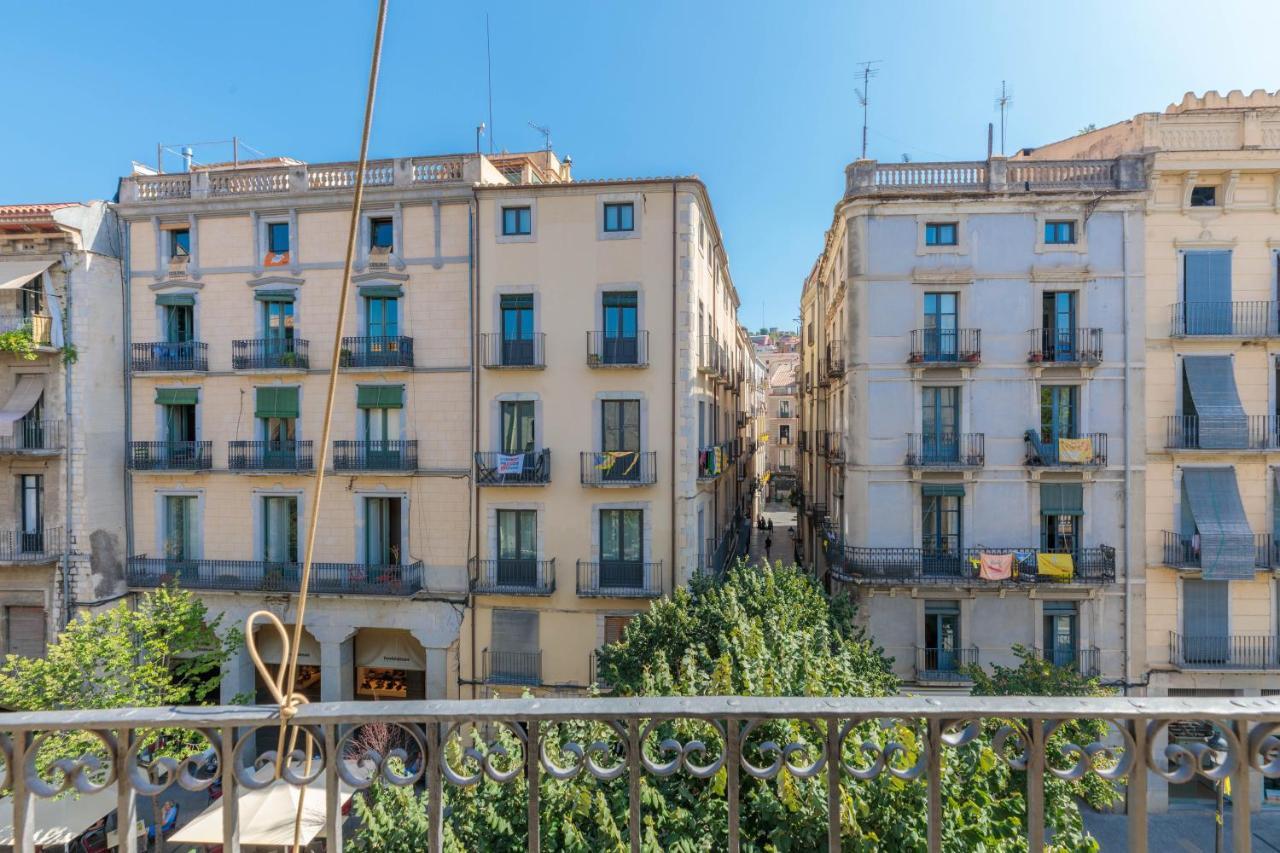 Flateli Rambla 5 3-1 Appartement Gerona Buitenkant foto