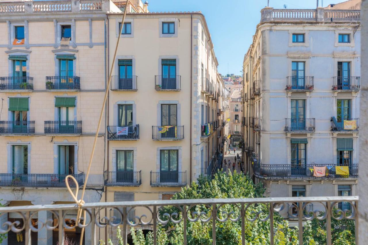 Flateli Rambla 5 3-1 Appartement Gerona Buitenkant foto